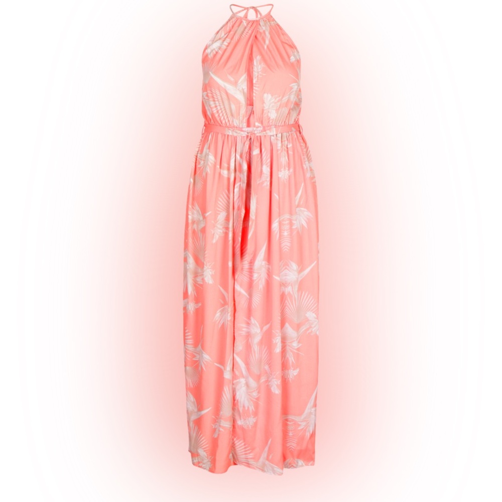 NOWT Boohoo maxi halter dress